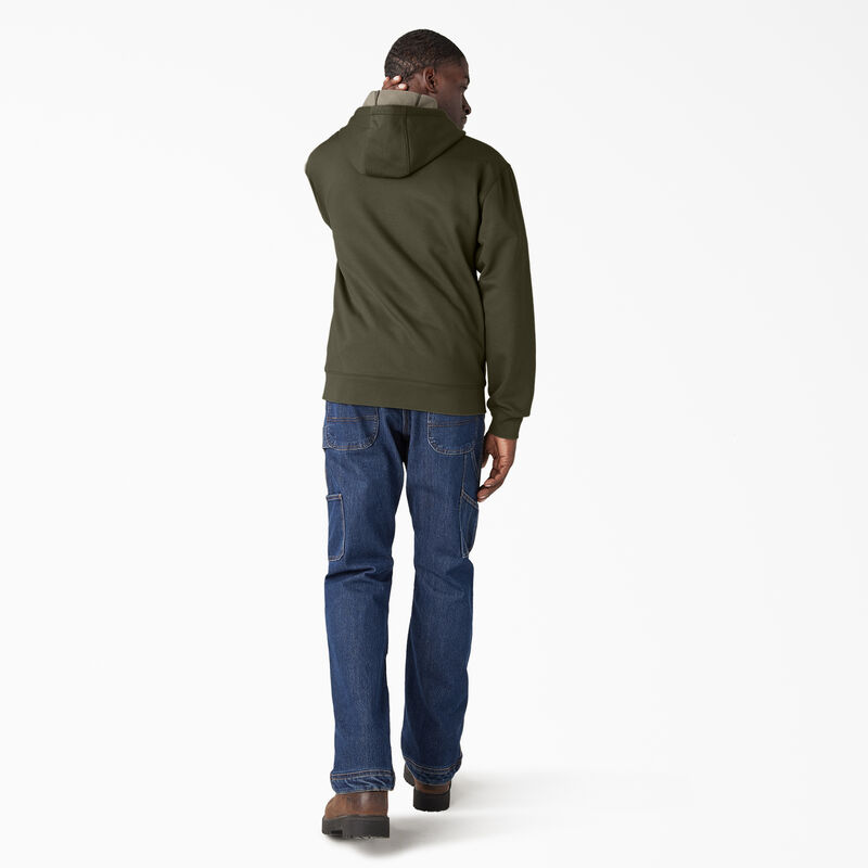 Dickies Water Repellent Camo Logo Hoodie Moss Green ID-s7TTwjt2