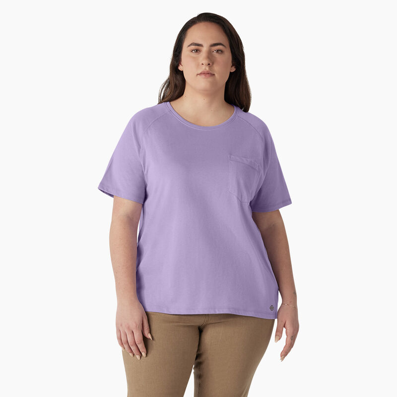 Dickies Plus Cooling Short Sleeve Pocket T-Shirt Purple Rose ID-sDwVzP41