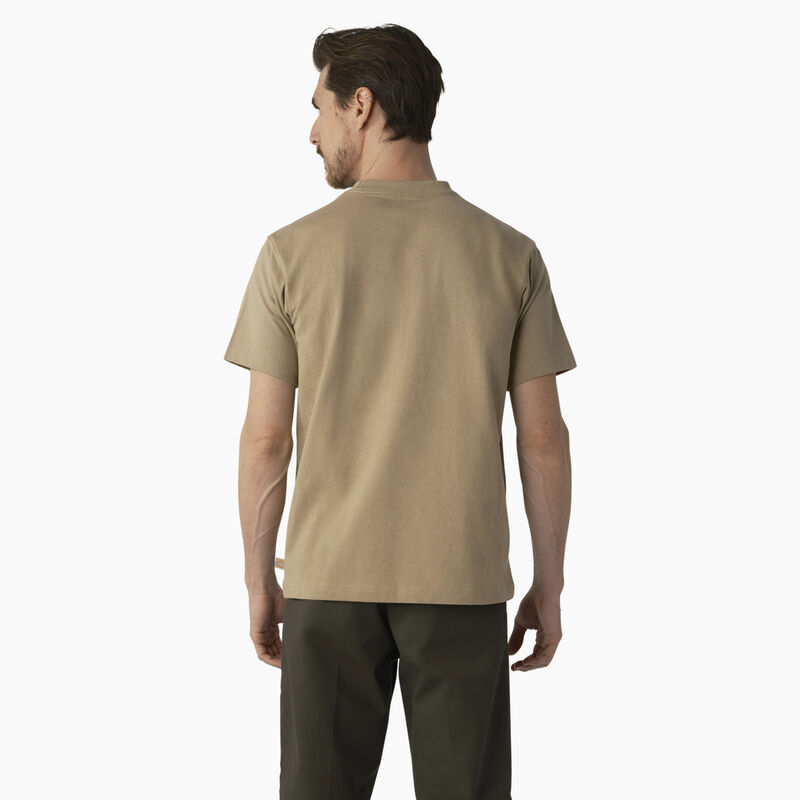 Dickies Skateboarding Regular Fit Chest Logo T-Shirt Desert Sand ID-sHbQ5FRd
