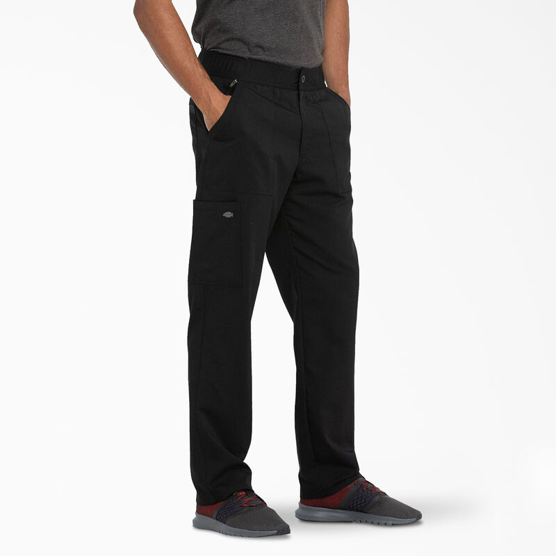 Dickies Men's Balance Zip Fly Scrub Pants Black ID-sHrikxHt