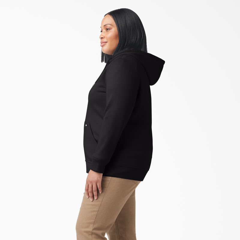 Dickies Plus Heavyweight Full-Zip Hoodie Black ID-sLywaGTt