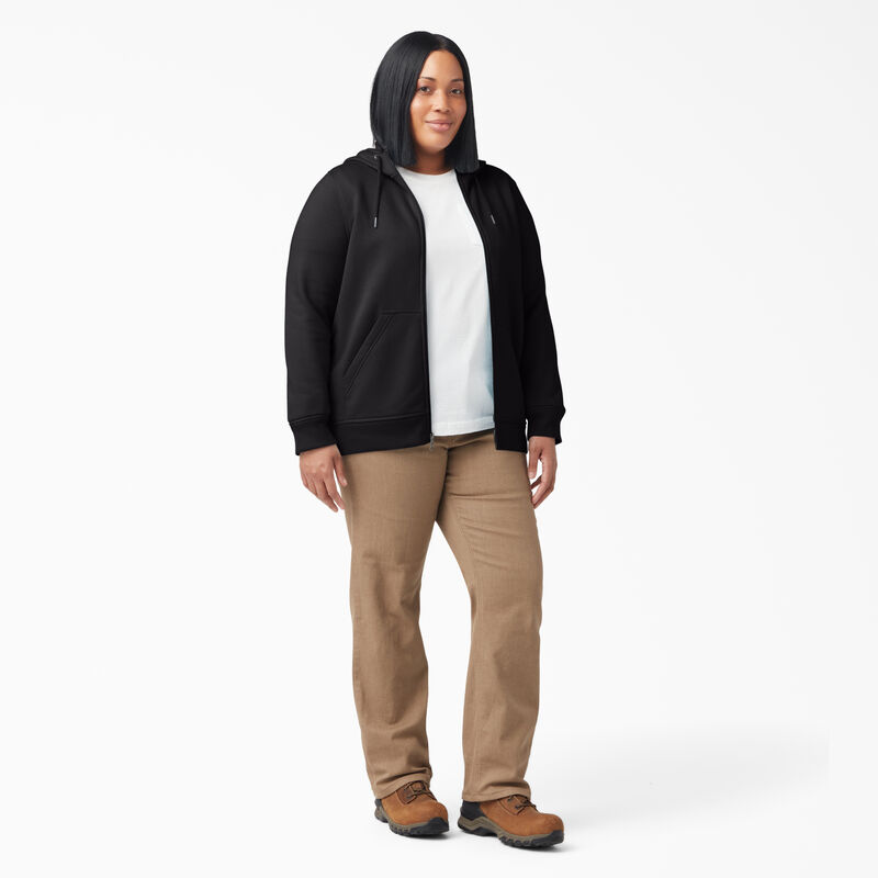 Dickies Plus Heavyweight Full-Zip Hoodie Black ID-sLywaGTt