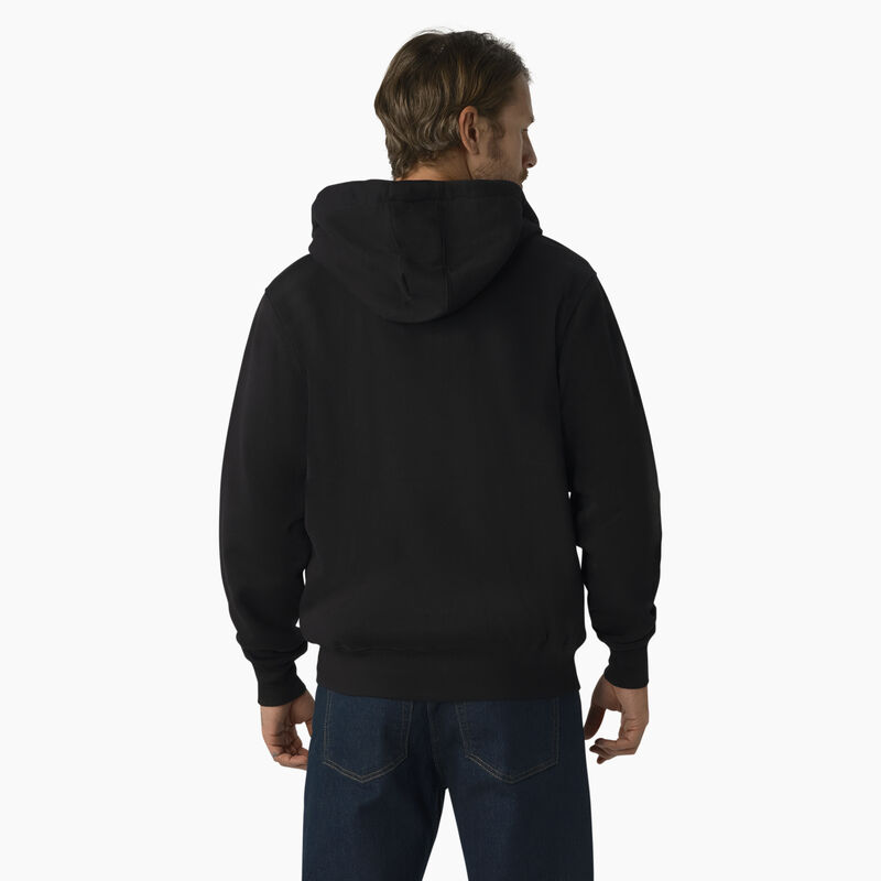 Dickies Thermal Lined Full-Zip Fleece Hoodie Black ID-sMbbC77a