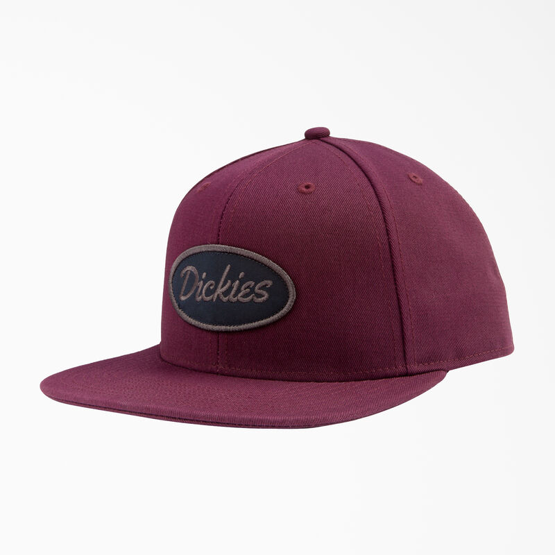 Dickies Twill Flat Bill Cap Maroon ID-sNqDWywh