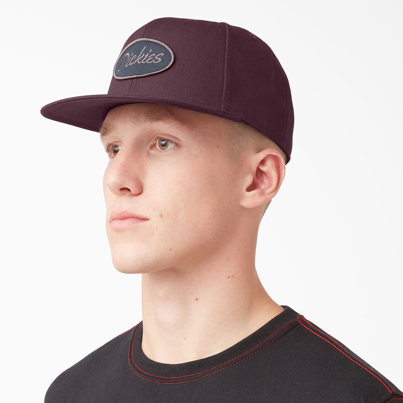 Dickies Twill Flat Bill Cap Maroon ID-sNqDWywh