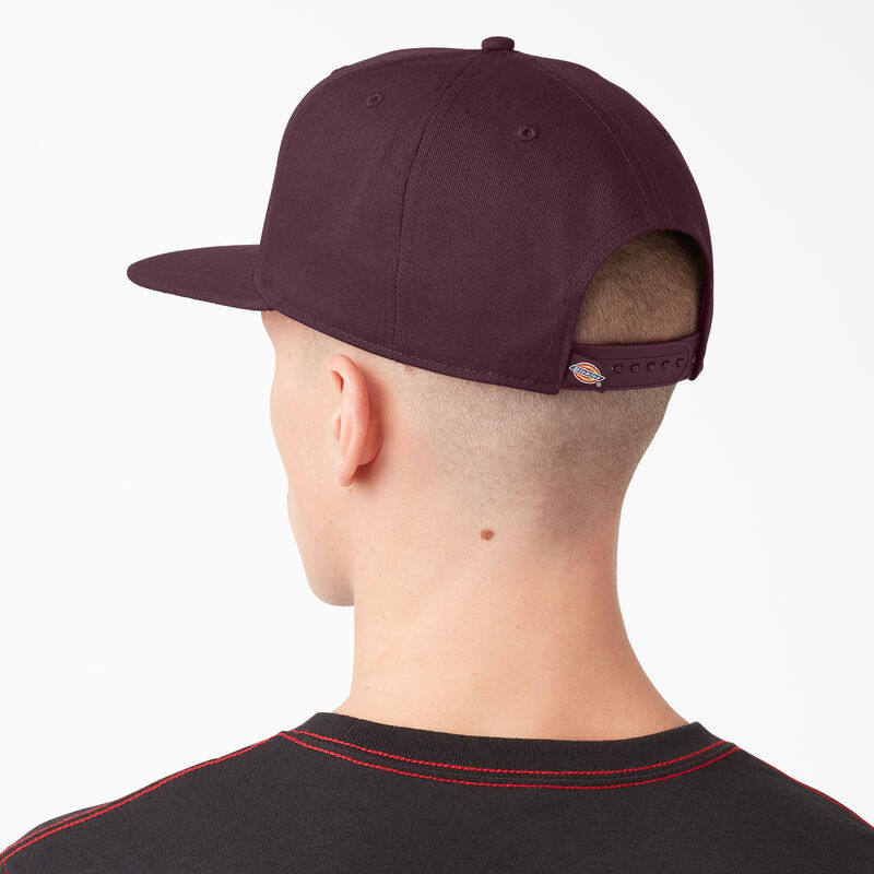 Dickies Twill Flat Bill Cap Maroon ID-sNqDWywh