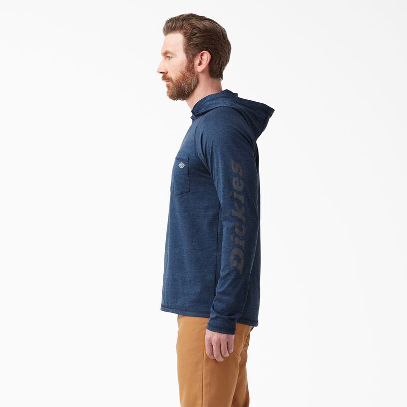 Dickies Cooling Performance Sun Shirt Dark Navy Heather ID-sXcNd7jW