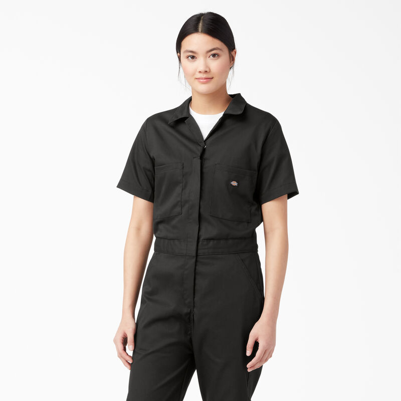 Dickies FLEX Cooling Short Sleeve Coveralls Black ID-scln2Bv3