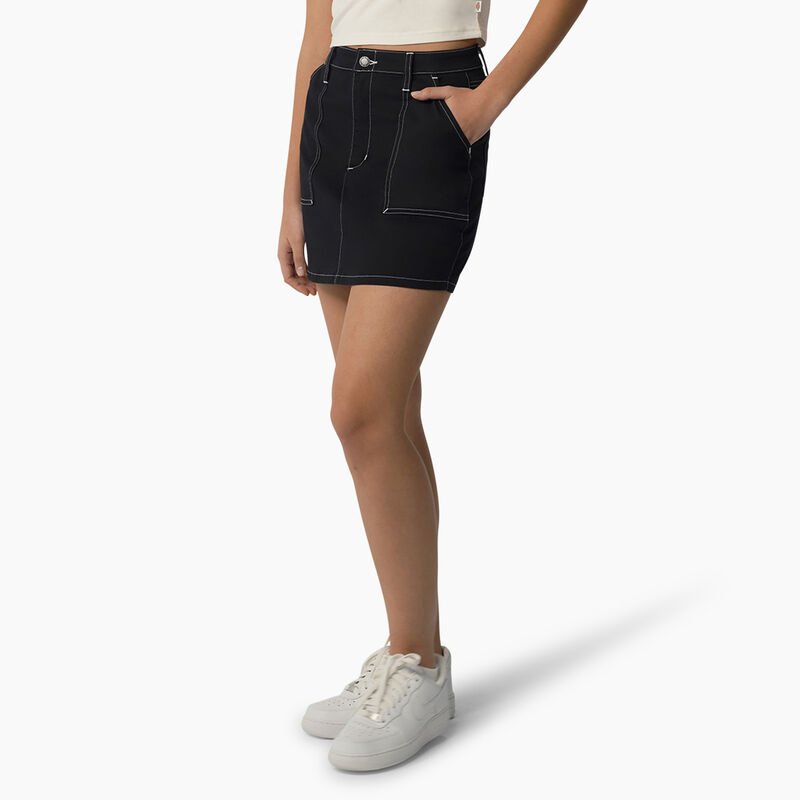 Dickies High Waisted Carpenter Skirt Black ID-seQh7LEq