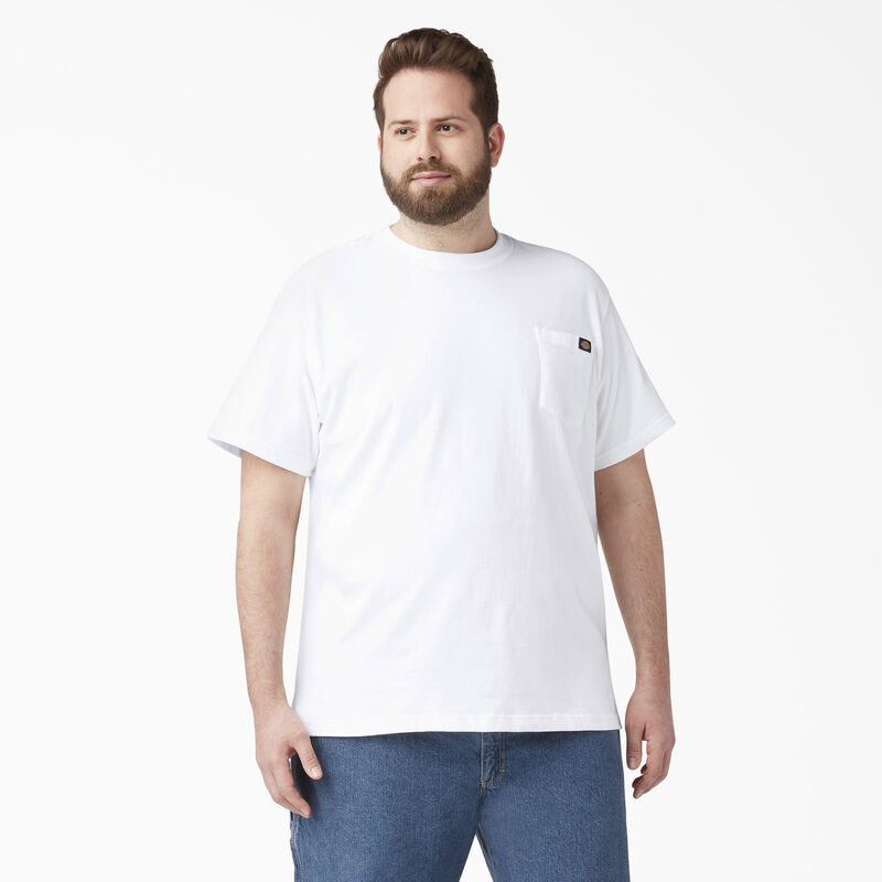 Dickies Lightweight Short Sleeve Pocket T-Shirt White ID-sgCCHbha