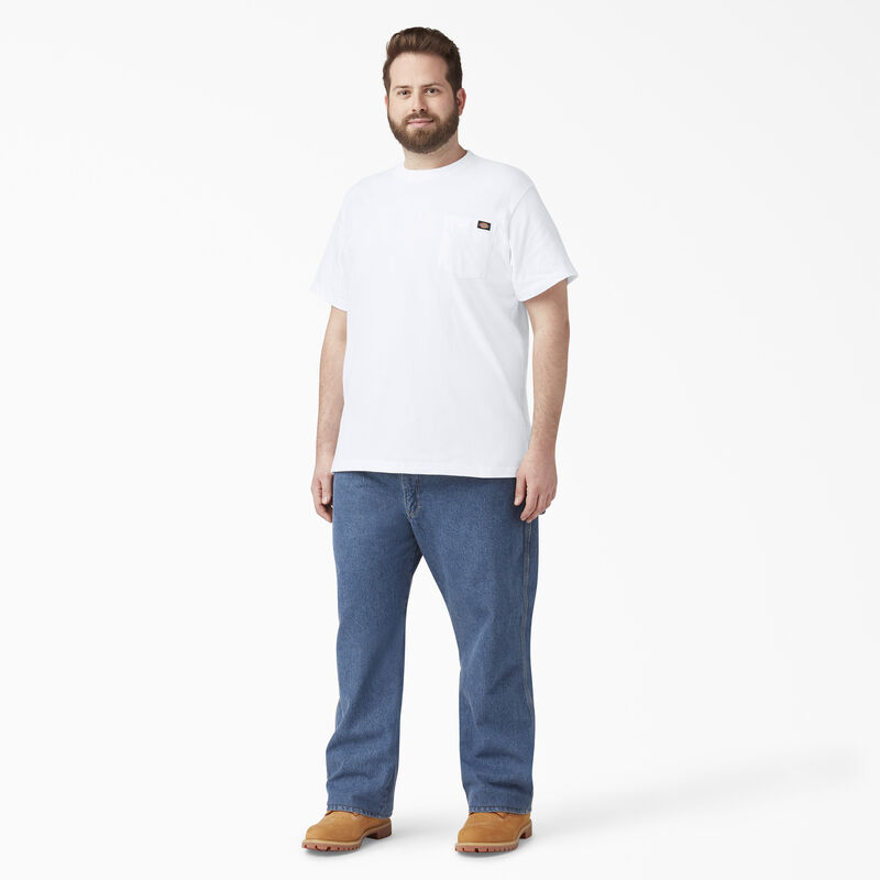 Dickies Lightweight Short Sleeve Pocket T-Shirt White ID-sgCCHbha