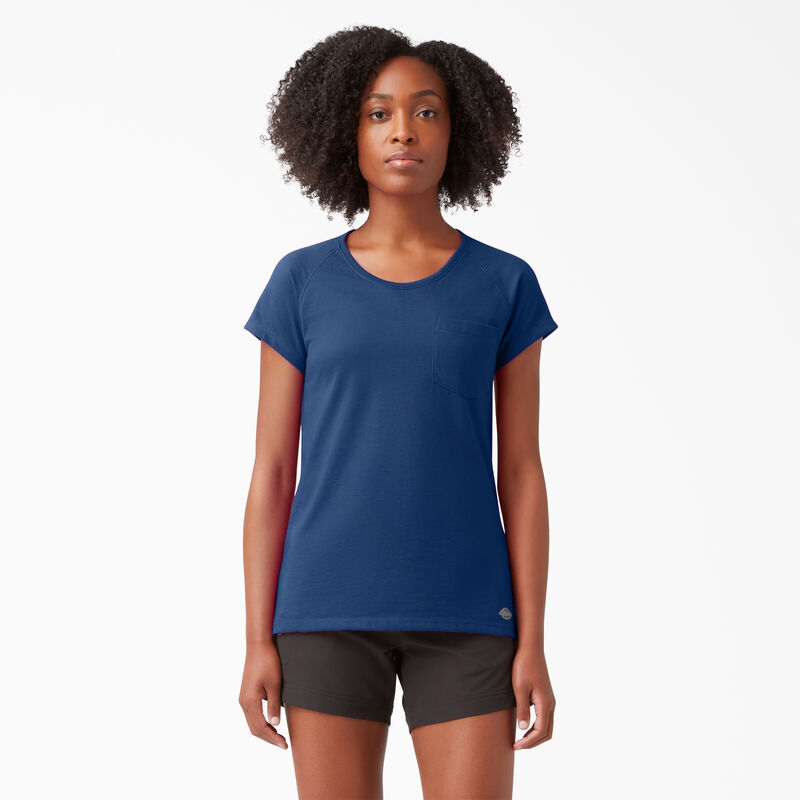 Dickies Cooling Short Sleeve Pocket T-Shirt Dynamic Navy ID-sgh8PZqt