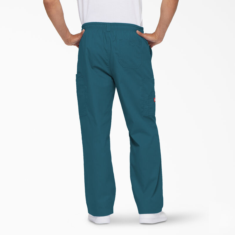 Dickies Men's EDS Signature Cargo Scrub Pants Caribbean Blue ID-sl64bHtf