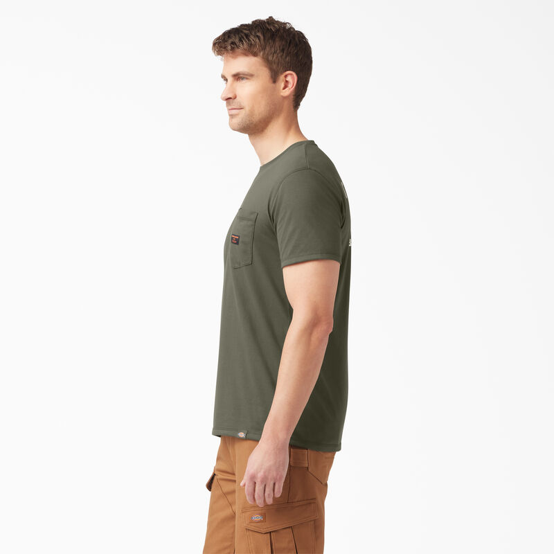 Dickies Traeger x Dickies Pocket T-Shirt Moss Green ID-slL1fiek