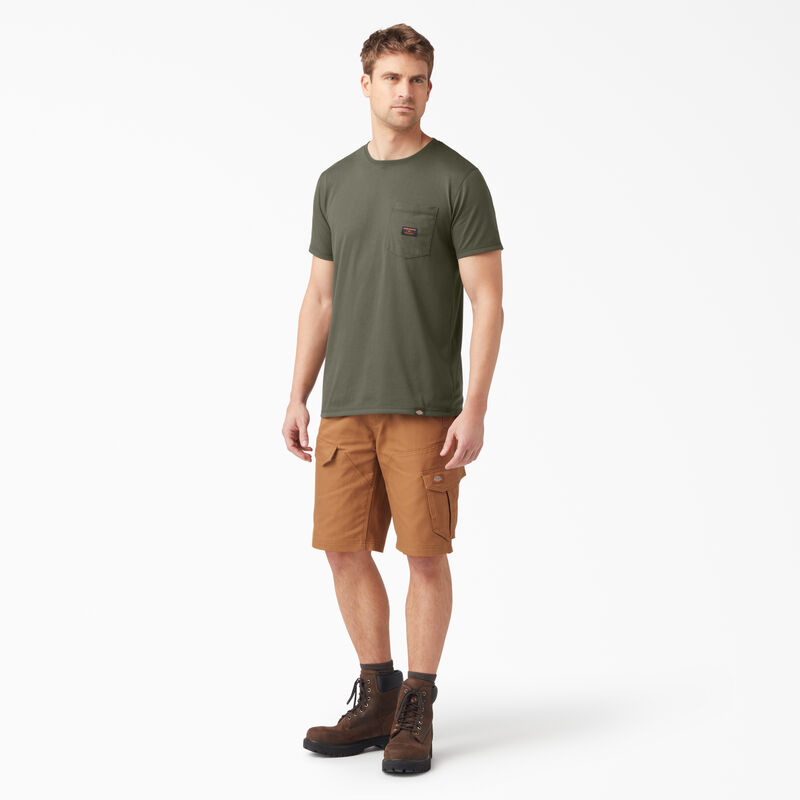 Dickies Traeger x Dickies Pocket T-Shirt Moss Green ID-slL1fiek