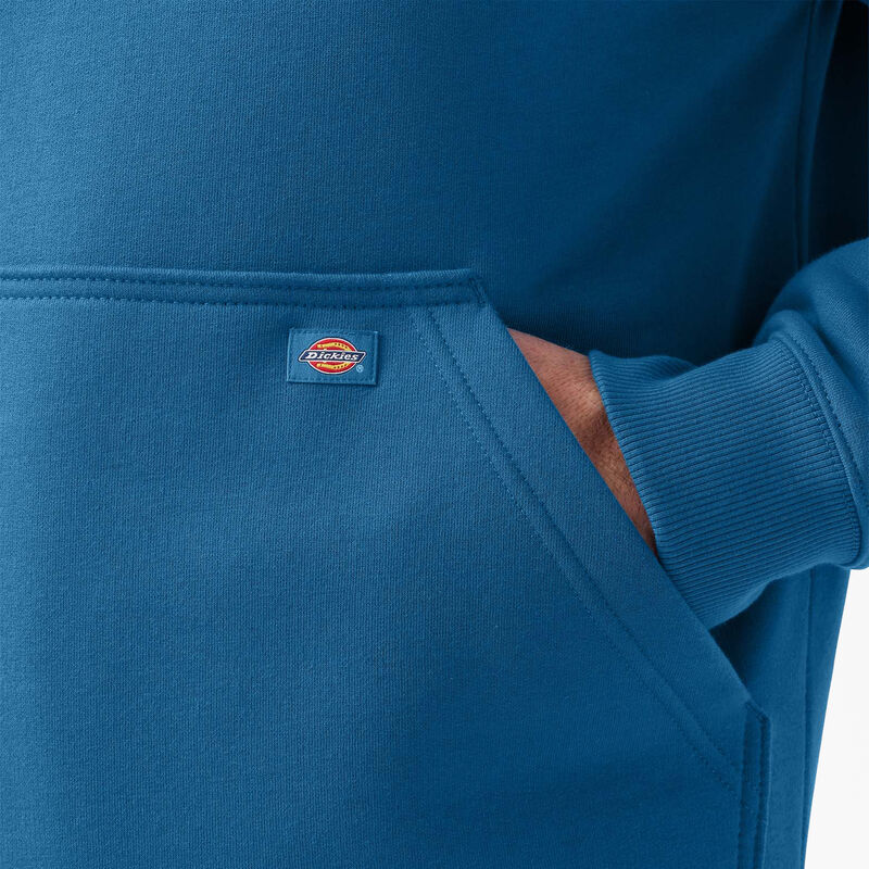 Dickies Water Repellent Logo Sleeve Hoodie Vallarta Blue ID-sllX4jmW