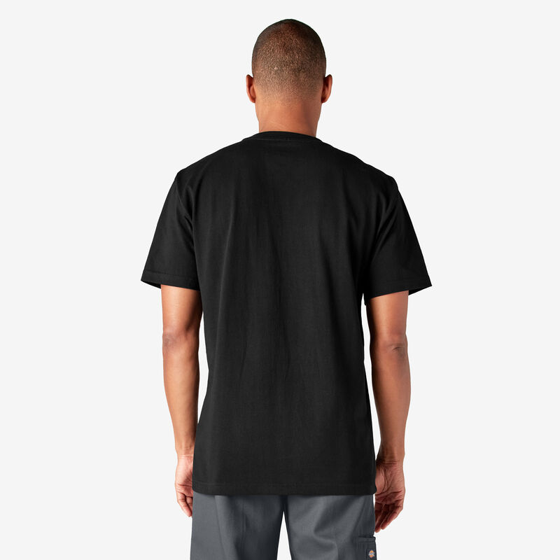 Dickies Heavyweight Short Sleeve Pocket T-Shirt Black ID-sokX21NU