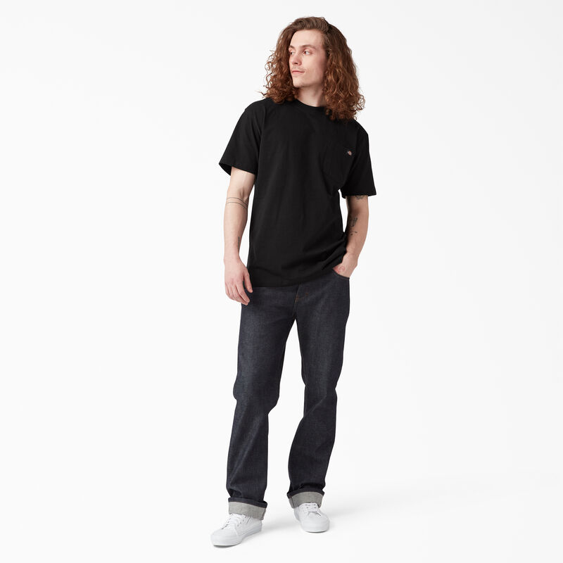 Dickies Heavyweight Short Sleeve Pocket T-Shirt Black ID-sokX21NU