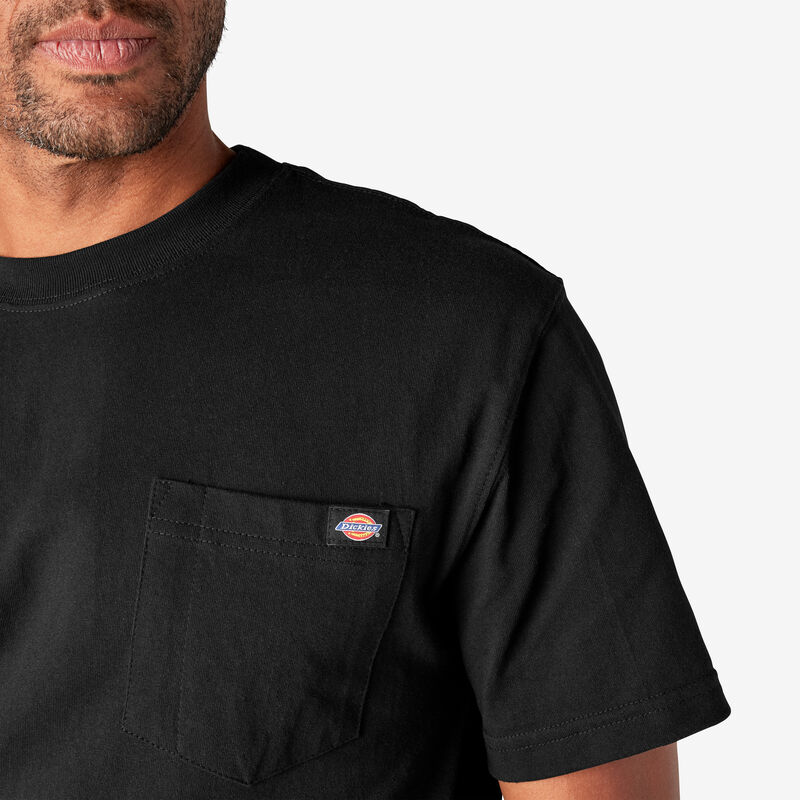 Dickies Heavyweight Short Sleeve Pocket T-Shirt Black ID-sokX21NU