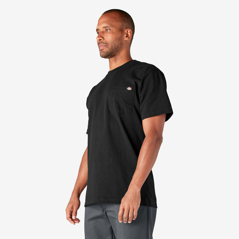 Dickies Heavyweight Short Sleeve Pocket T-Shirt Black ID-sokX21NU