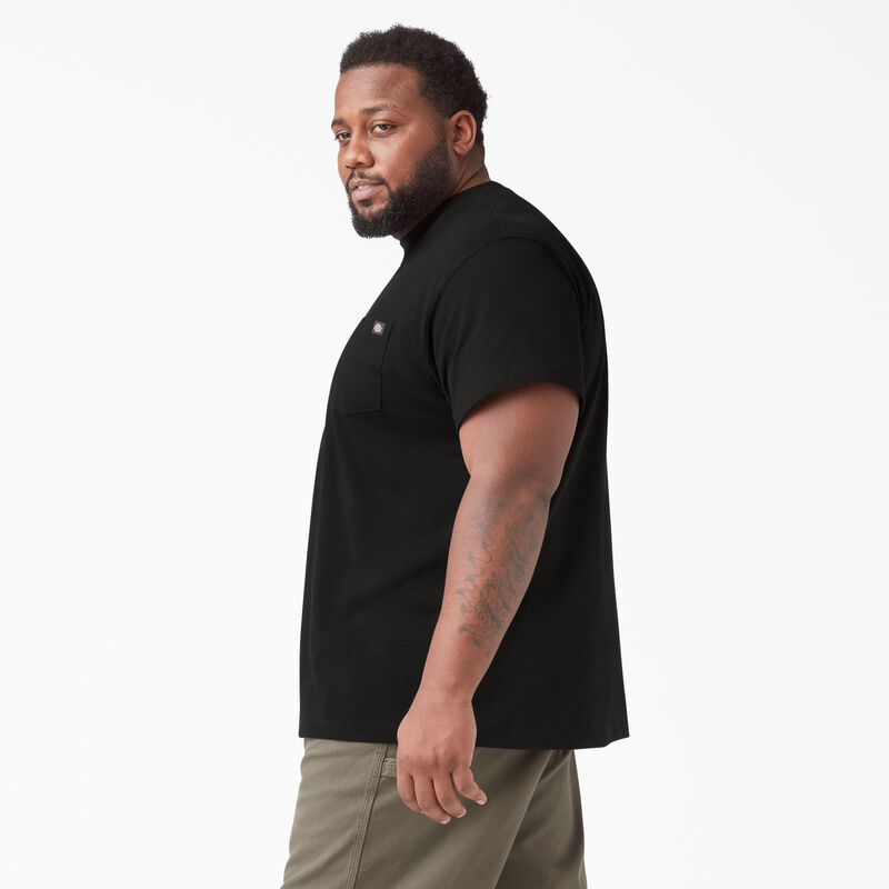 Dickies Heavyweight Short Sleeve Pocket T-Shirt Black ID-sokX21NU