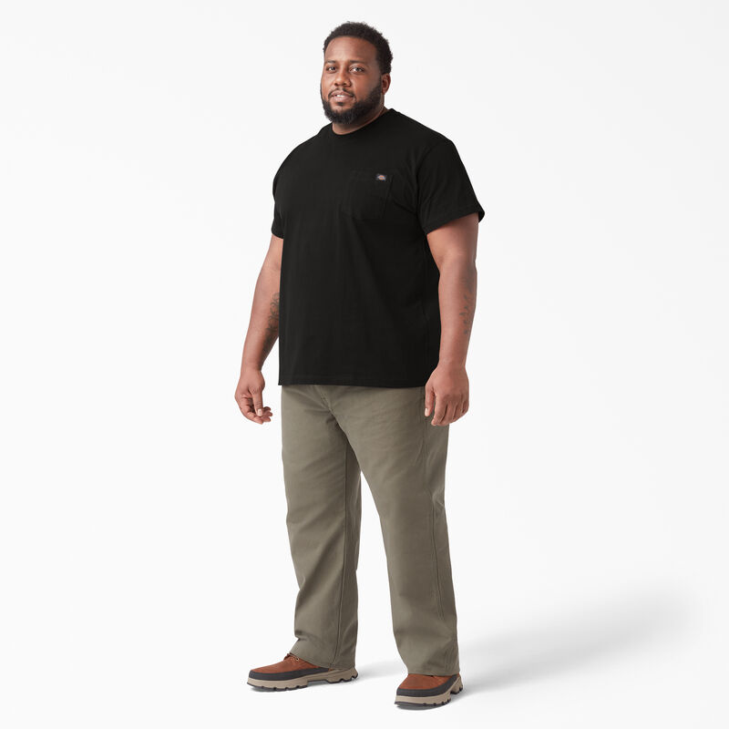 Dickies Heavyweight Short Sleeve Pocket T-Shirt Black ID-sokX21NU