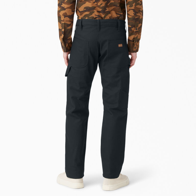 Dickies 1922 Regular Fit Double Knee Pants Rinsed Black ID-t2csAAOZ