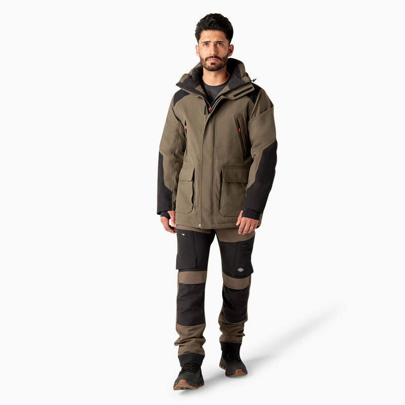 Dickies Insulated Parka Jacket Moss/Black ID-t4iNYKeA