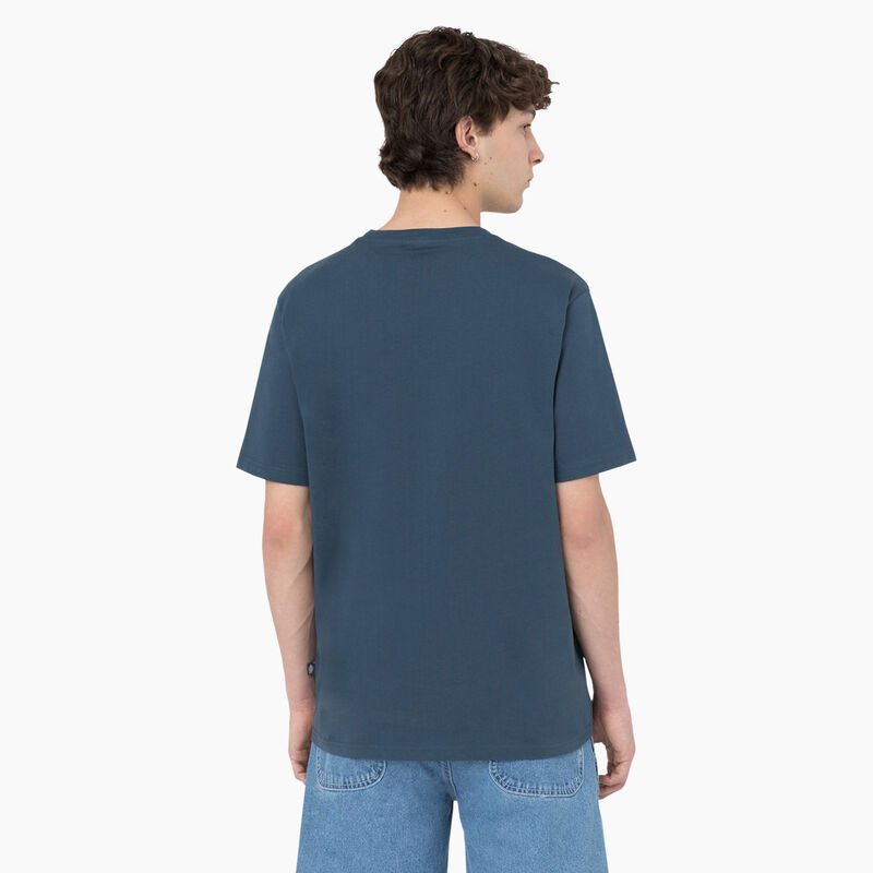 Dickies Mapleton Short Sleeve T-Shirt Navy Blue ID-t7bouapV