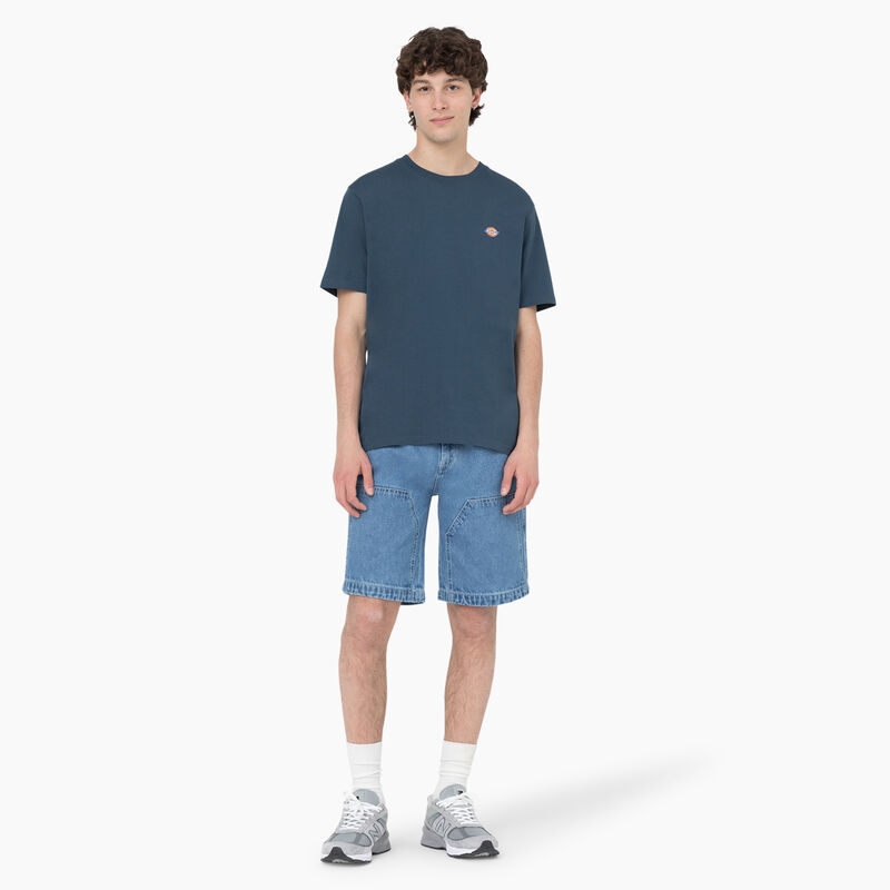 Dickies Mapleton Short Sleeve T-Shirt Navy Blue ID-t7bouapV