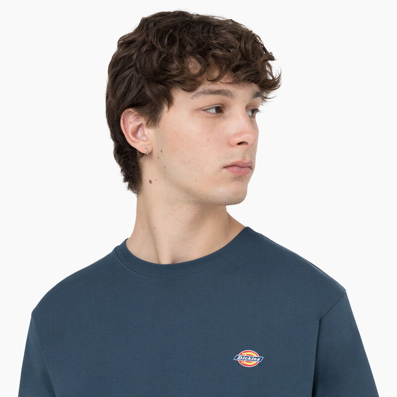 Dickies Mapleton Short Sleeve T-Shirt Navy Blue ID-t7bouapV