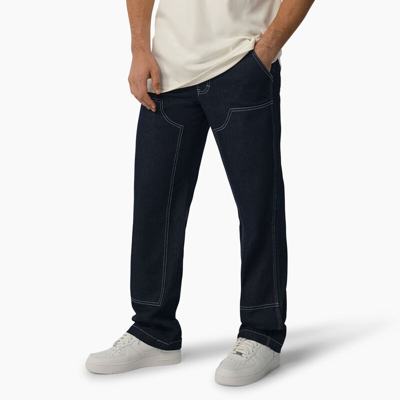Dickies Beavertown Double Front Jeans Rinsed Indigo Blue ID-t9yUzF9k