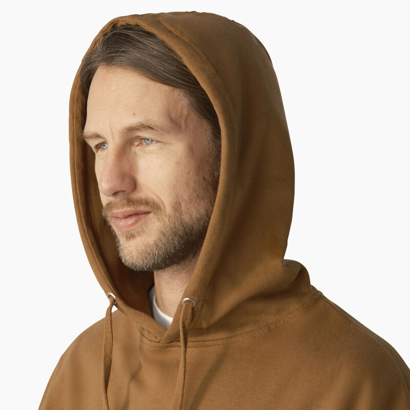 Dickies Heritage Workwear Graphic Hoodie Brown Duck ID-tDmVP8qq