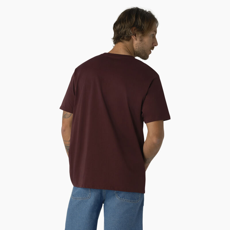 Dickies Mapleton Short Sleeve T-Shirt Maroon ID-tIMJpoHS