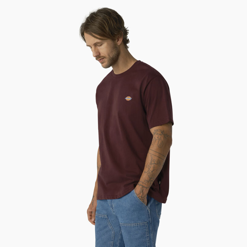 Dickies Mapleton Short Sleeve T-Shirt Maroon ID-tIMJpoHS