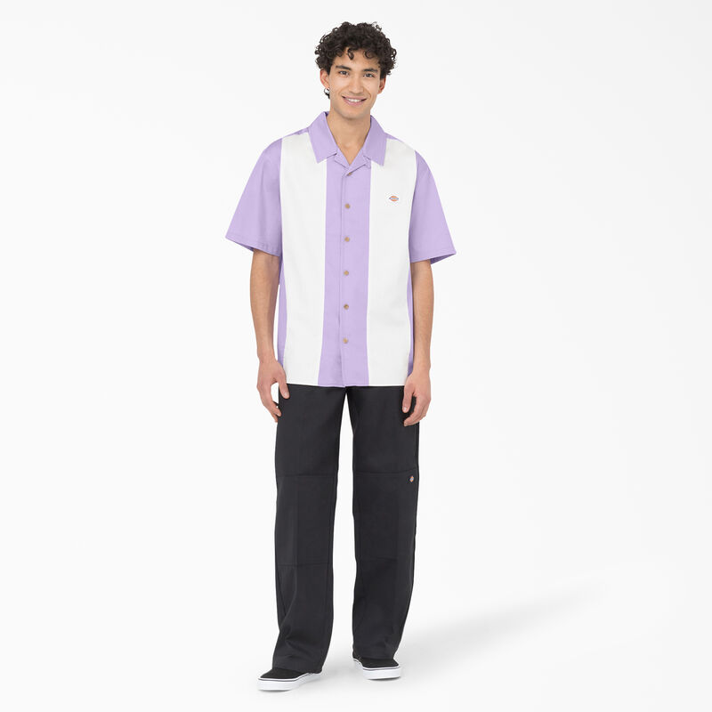 Dickies Westover Short Sleeve Shirt Purple Rose ID-tVdZXlvr
