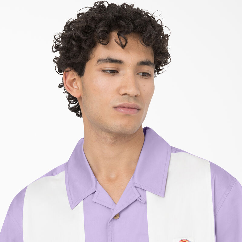 Dickies Westover Short Sleeve Shirt Purple Rose ID-tVdZXlvr