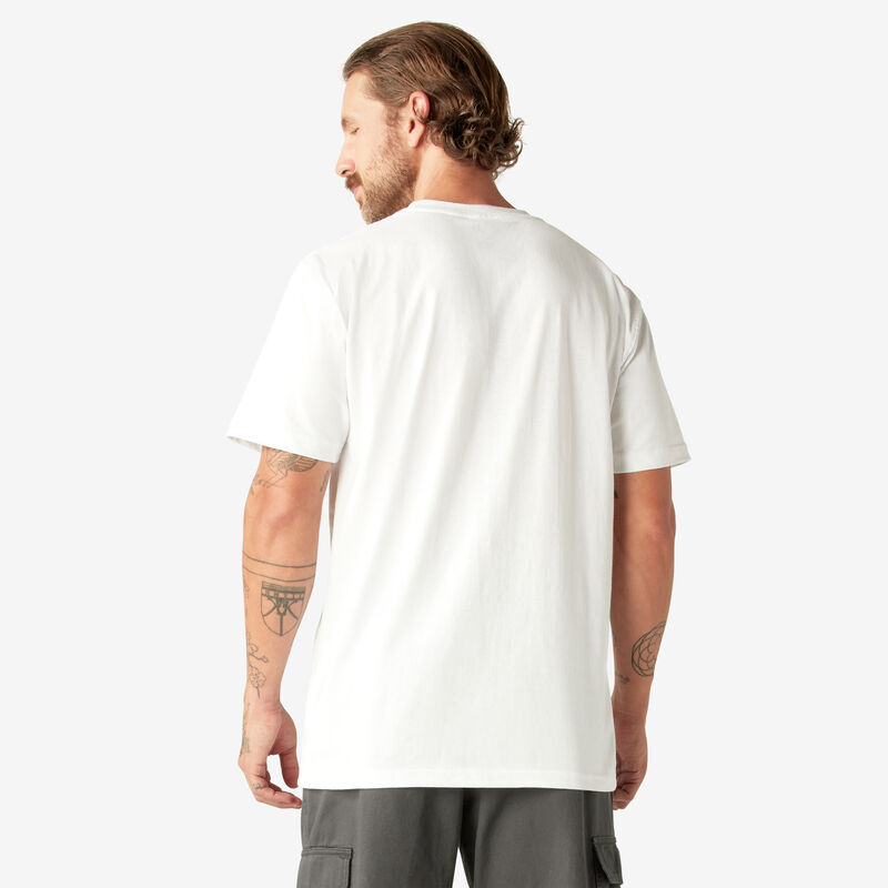 Dickies Heavyweight Short Sleeve Pocket T-Shirt White ID-tYn9ycR5