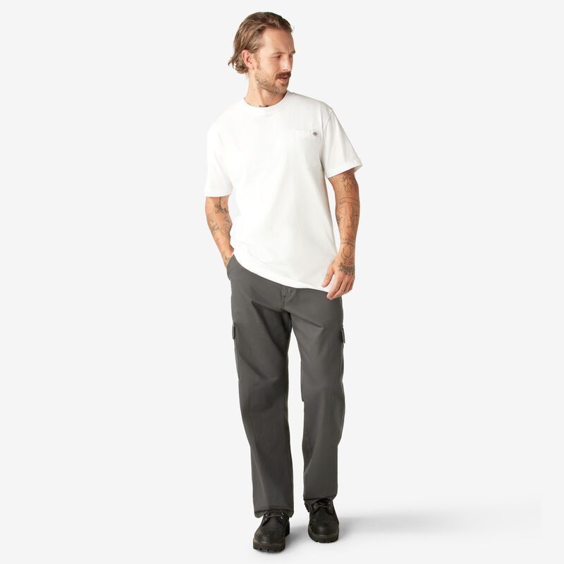 Dickies Heavyweight Short Sleeve Pocket T-Shirt White ID-tYn9ycR5