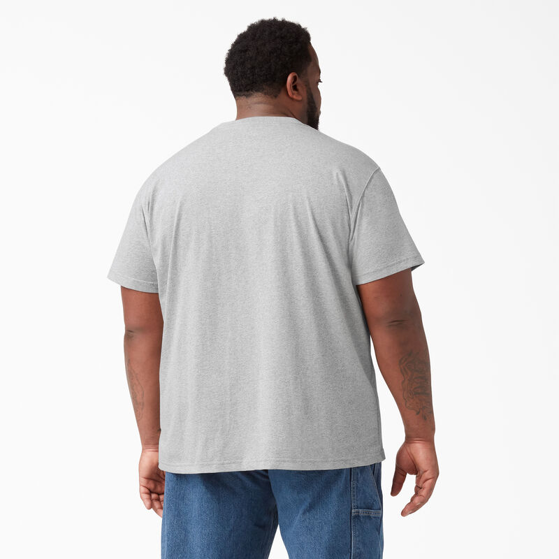 Dickies Heavyweight Short Sleeve Pocket T-Shirt Heather Gray ID-tdm7HyOu