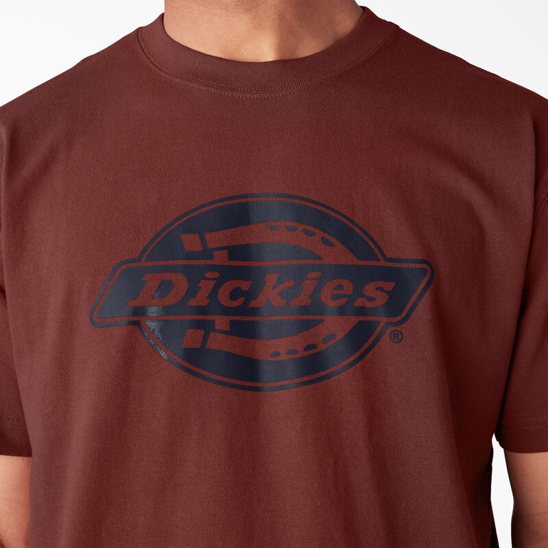 Dickies Short Sleeve Heavyweight Logo T-Shirt Fired Brick ID-tfRCuViA