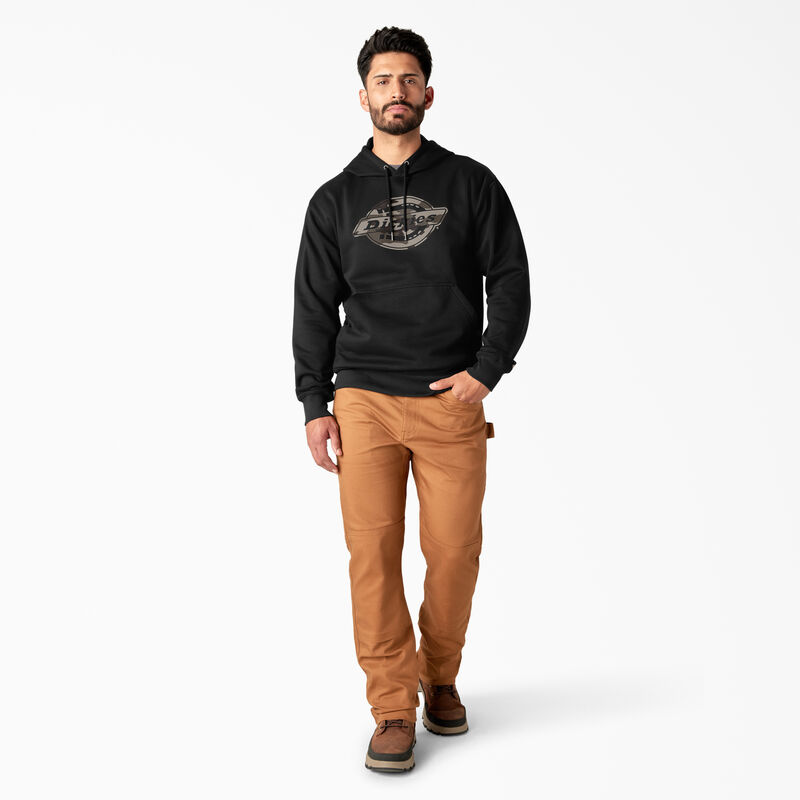 Dickies Water Repellent Camo Logo Hoodie Black ID-tkPxHN5e