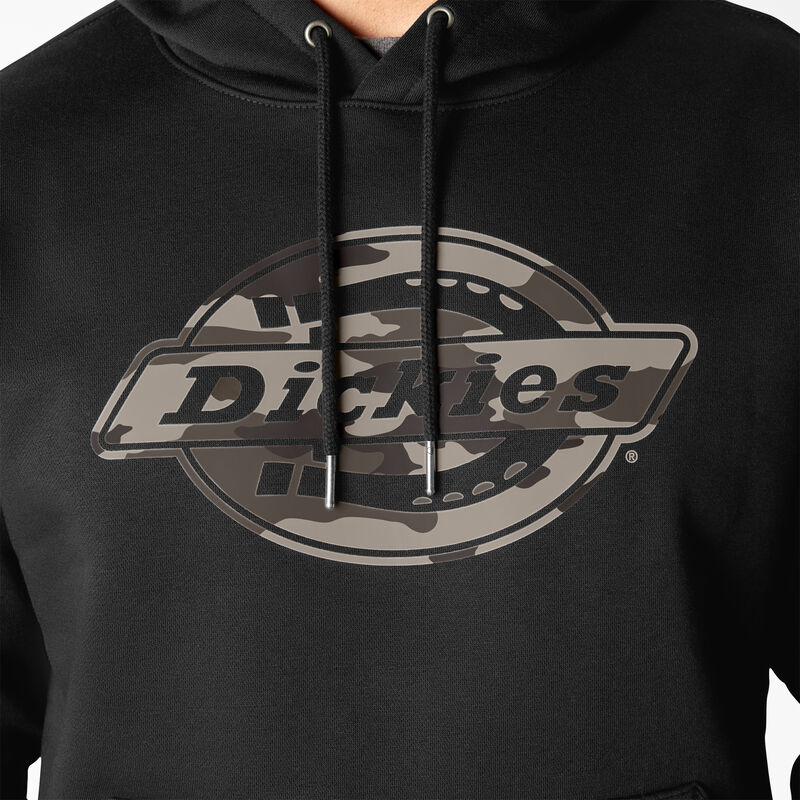 Dickies Water Repellent Camo Logo Hoodie Black ID-tkPxHN5e