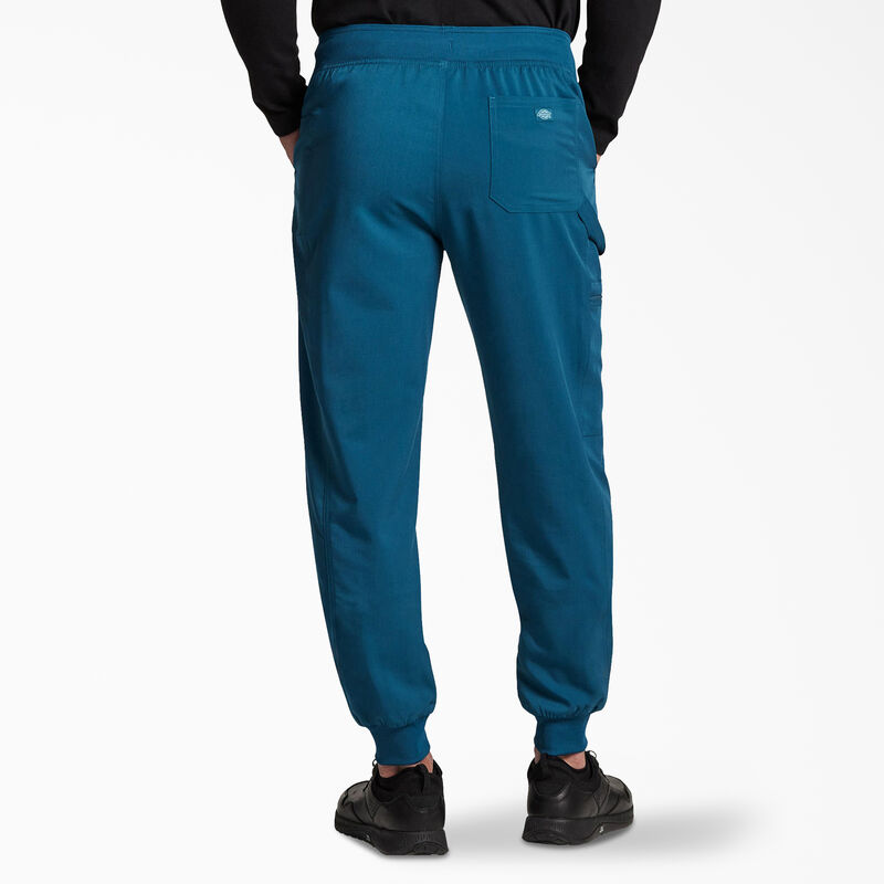 Dickies Men's Balance Mid Rise Jogger Scrub Pants Caribbean Blue ID-ty9FPVoH