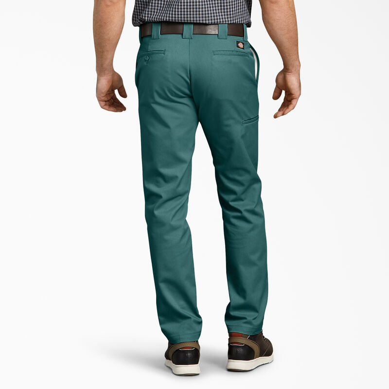 Dickies Slim Fit Tapered Leg Multi-Use Pocket Work Pants Lincoln Green ID-tzCTPS4j