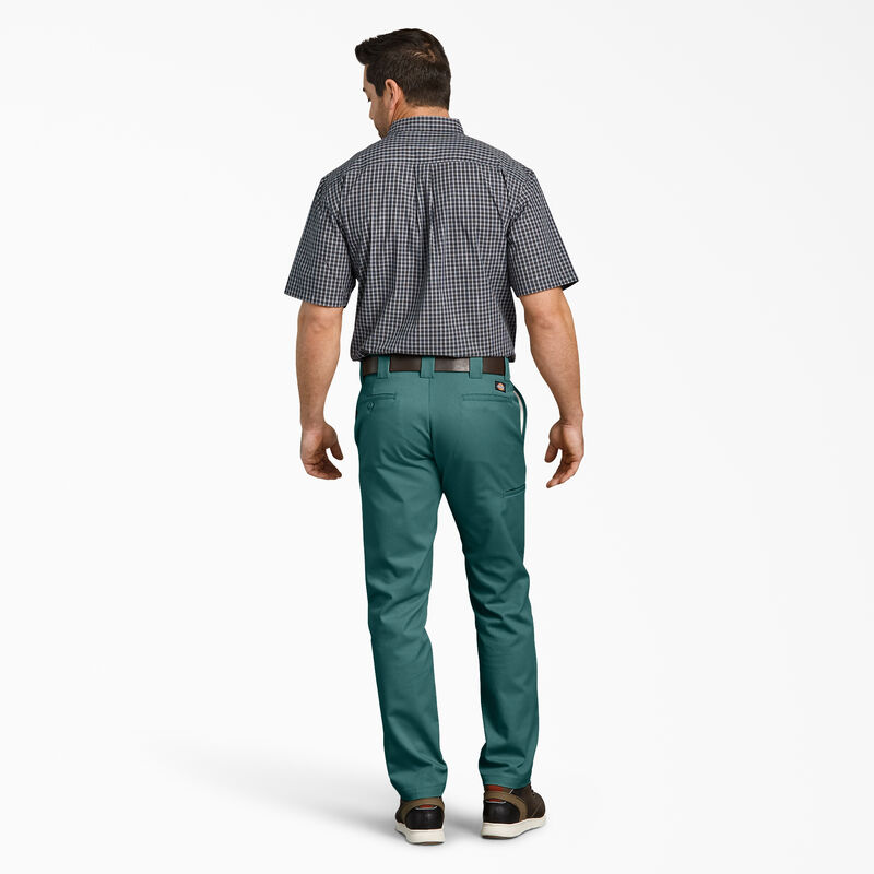Dickies Slim Fit Tapered Leg Multi-Use Pocket Work Pants Lincoln Green ID-tzCTPS4j