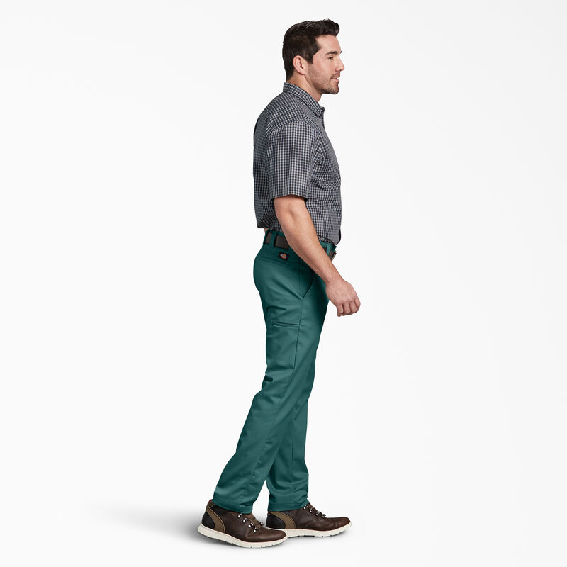 Dickies Slim Fit Tapered Leg Multi-Use Pocket Work Pants Lincoln Green ID-tzCTPS4j