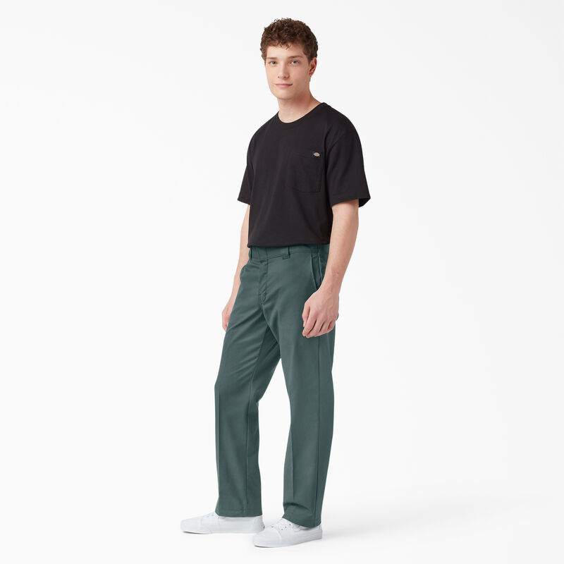 Dickies Slim Fit Tapered Leg Multi-Use Pocket Work Pants Lincoln Green ID-tzCTPS4j