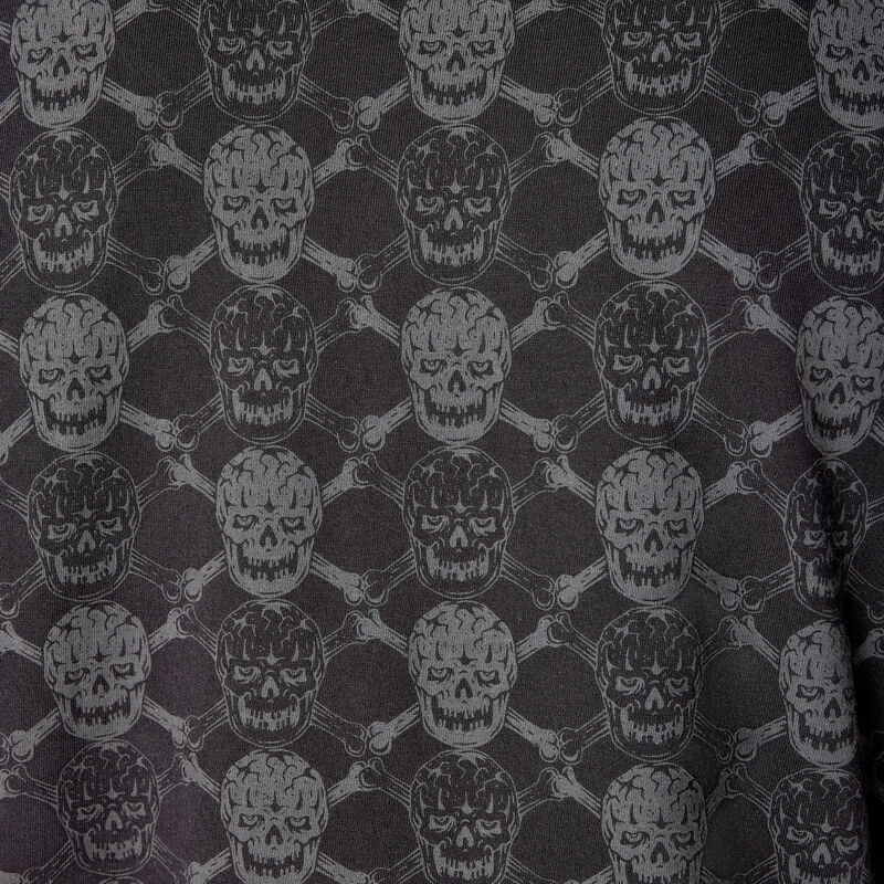 Dickies x Lurking Class T-Shirt Black Skull Print ID-u2O9d4v6