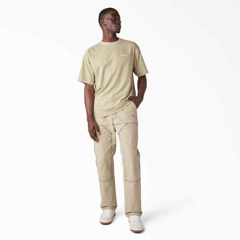 Dickies Bandon Short Sleeve T-Shirt Desert Sand Pigment Wash ID-uF8lac5J
